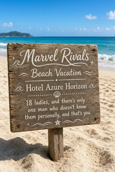 Marvel Rivals Ladies on the Beach
