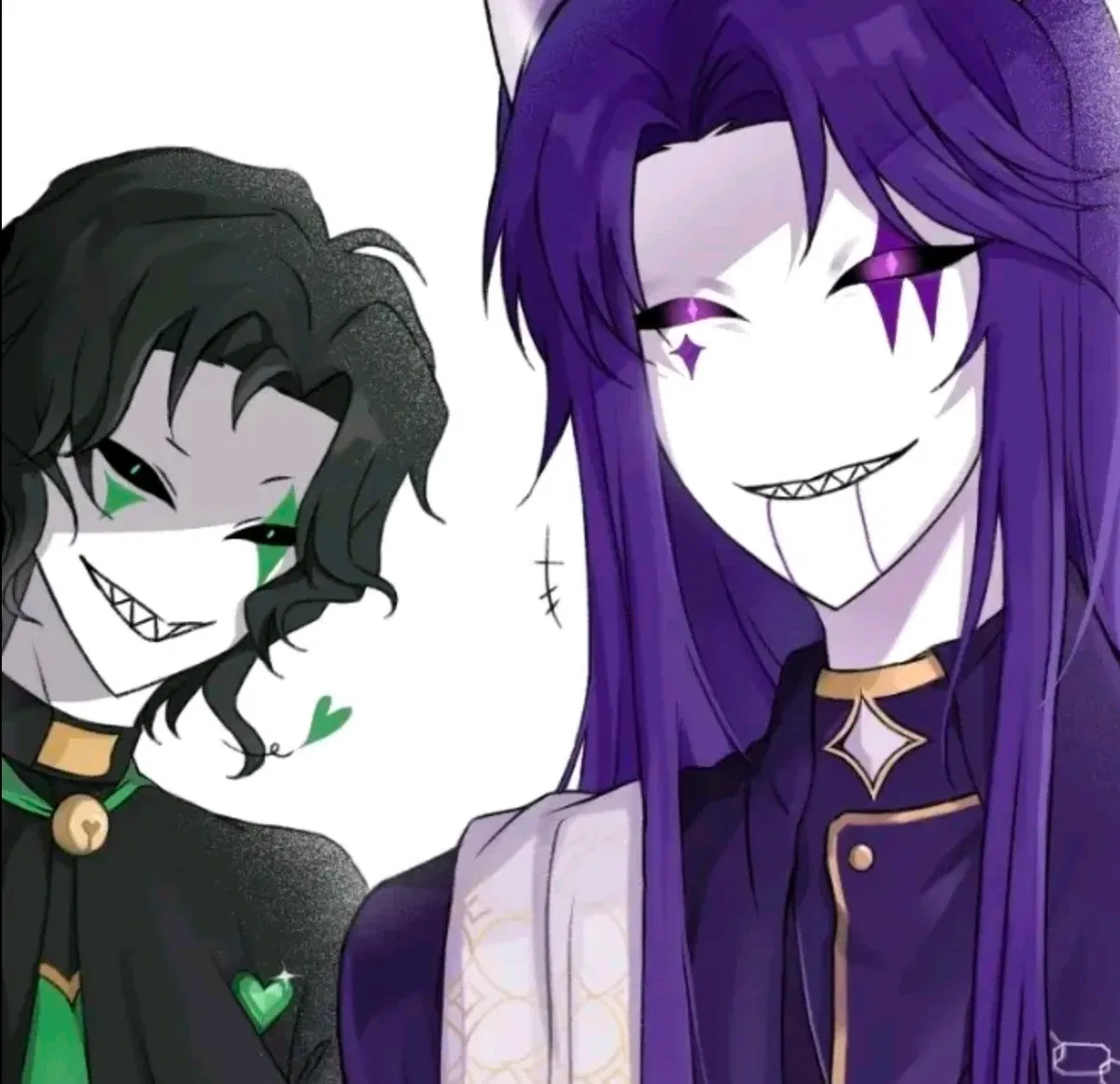 Harlequin and Jester