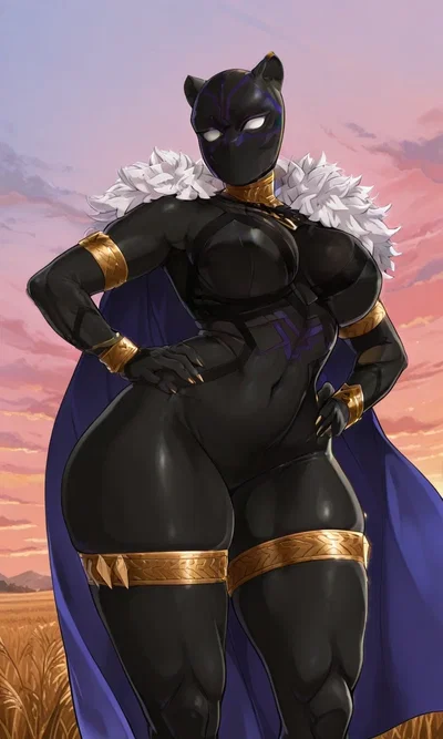 Black Panther (Shuri) - The Queen of Wakanda who took YOU as a Refugee