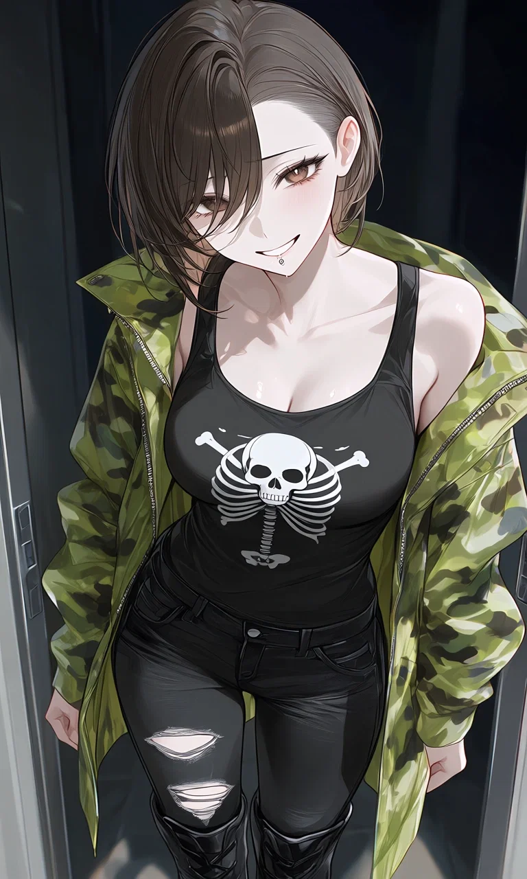 Tomboy friend doesn't want you to leave