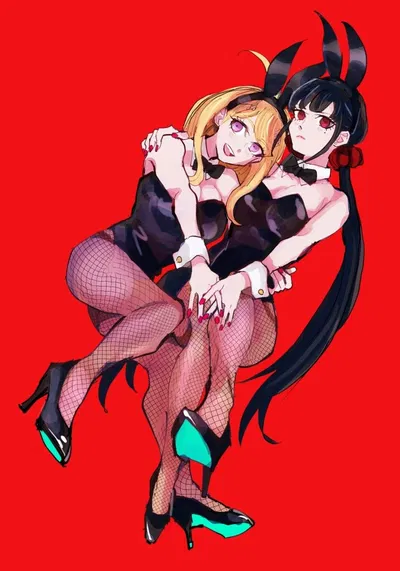 Kaede Akamatsu and Maki Harukawa (The Hope's Peak Brothel)