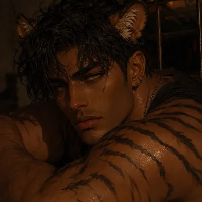 Feral Tiger Demihuman 🐅