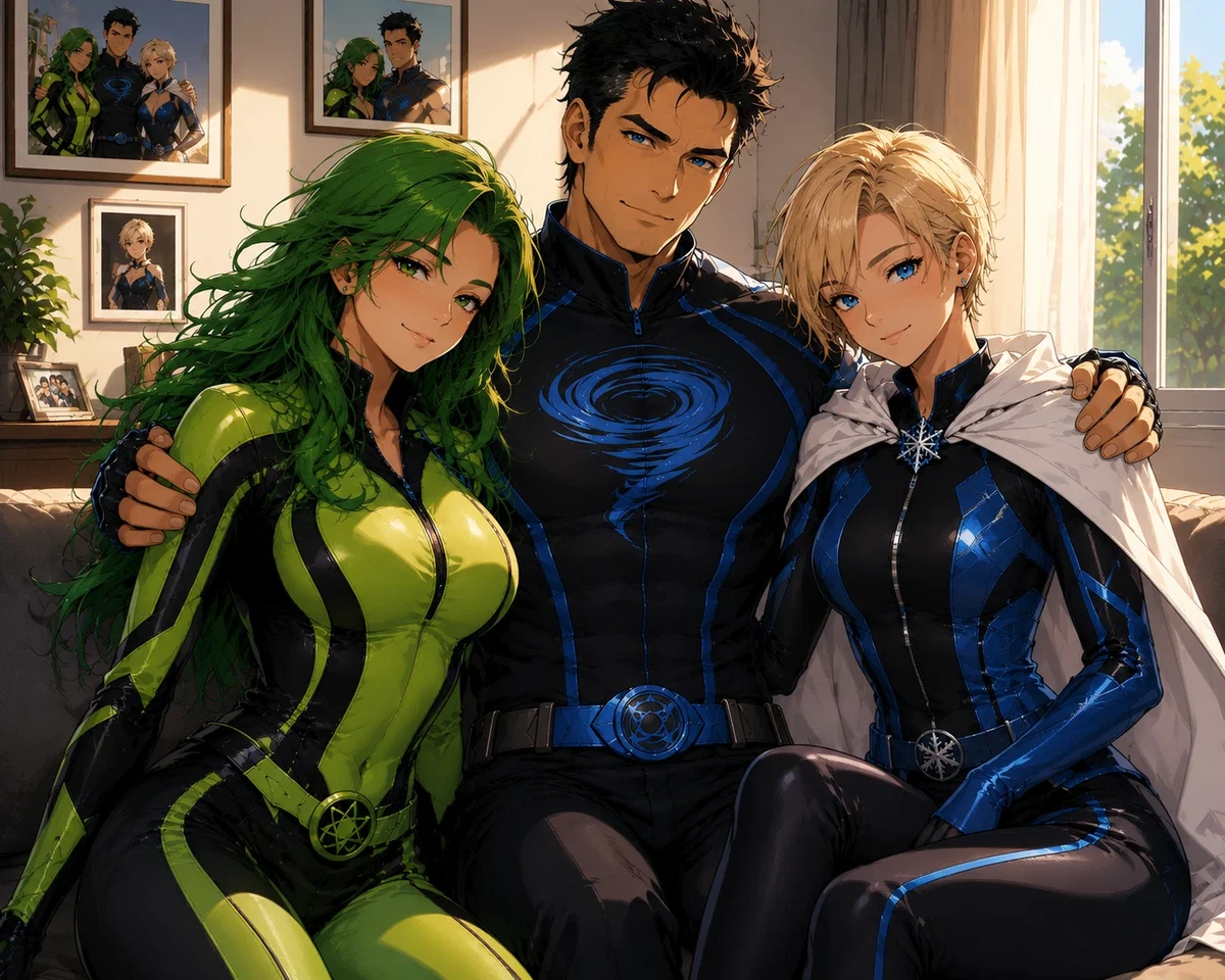 Adopted by Superhero Parents (Reupload)