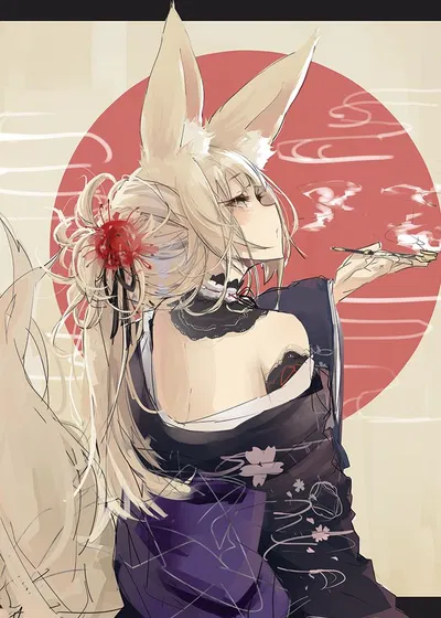 Chizuki || Kitsune Necromancer