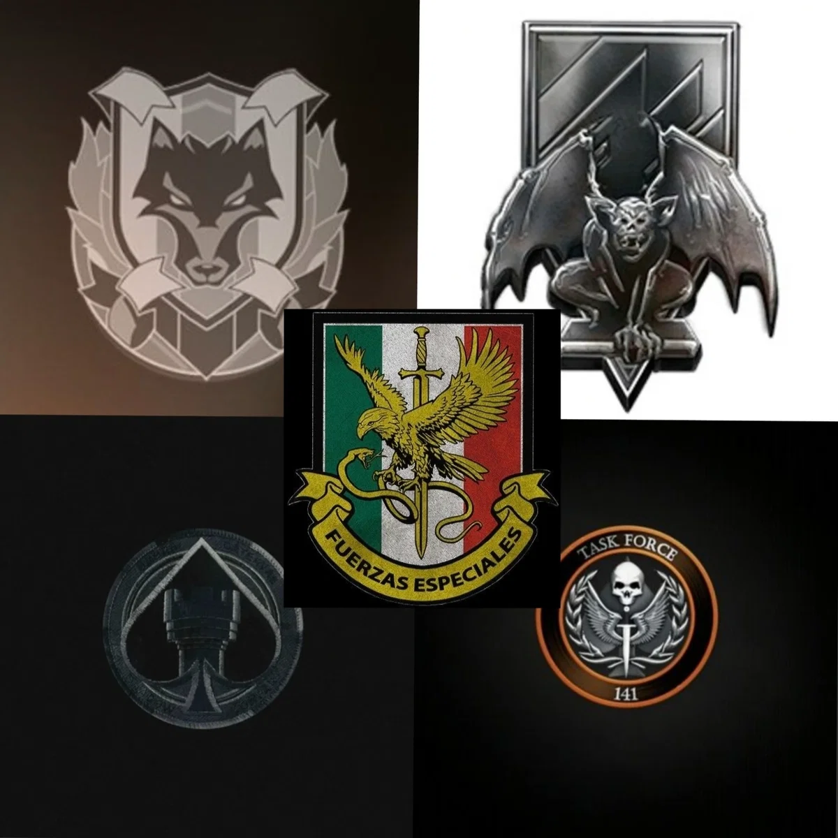Task Force 141, Los Vaqueros, Chimera, Shadow Company, KorTac
