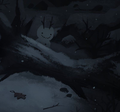 Opposite day in the forest