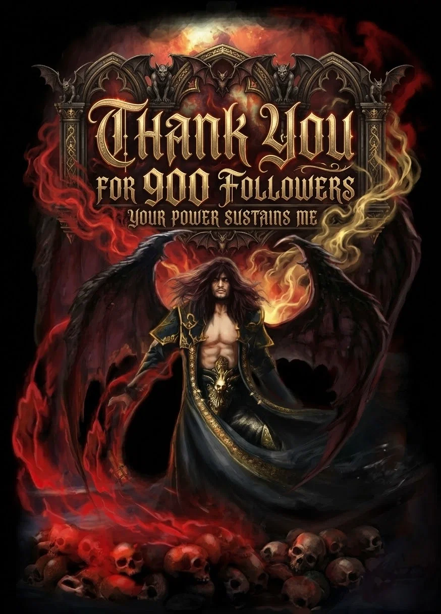 🩸🩸ANNOUNCEMENT - 900 FOLLOWERS!!!🩸🩸
