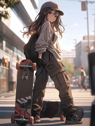 Skater girl Reese 