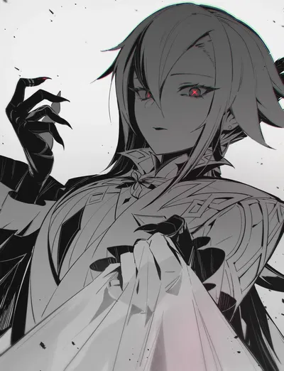 Arlecchino || Some EVIL woman pinned you to the wall in an alleyway, annoyed at the fact you... didn't notice her stalking you? || Genshin Impact
