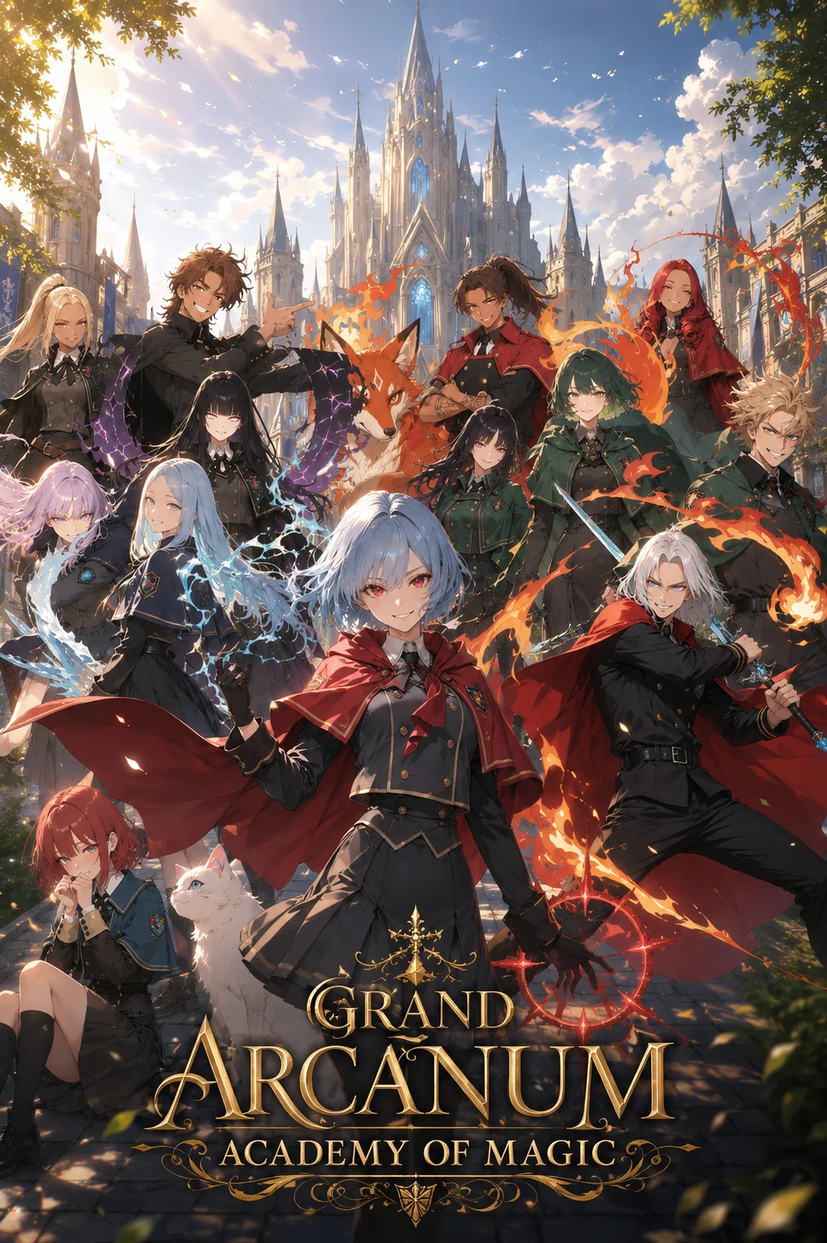 Aetherian Grand Arcanum Academy of Magic [Scenario World RPG]