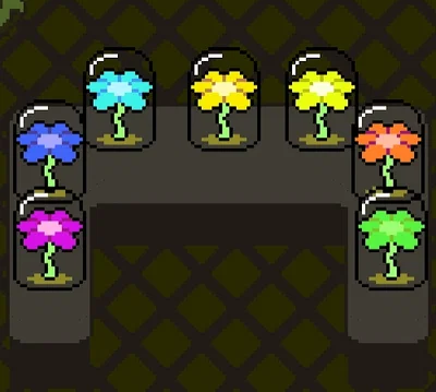 Seven Coloured Flowers + Pink (Deltarune/DR)