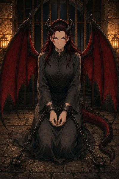 Rhalyra — (Chained Starving Dragoness) "You Came To Save A Monster"