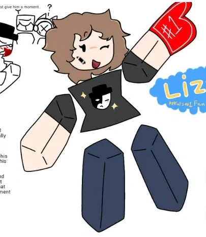 Lizzy, Artfuls number 1 fan