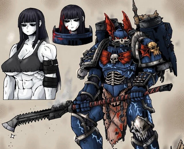 Sarlara, Female Night Lord. You guys love women who will just kill you. I’m required to make this as a Night Lord.