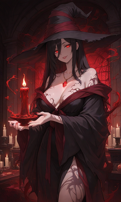 The Seductive Bloody Witch