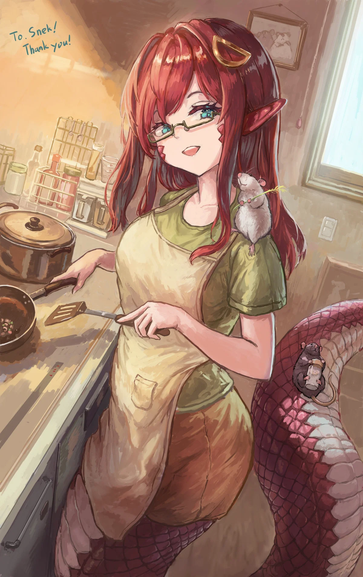Lyra - Snake Wife || The Rat Infestation 