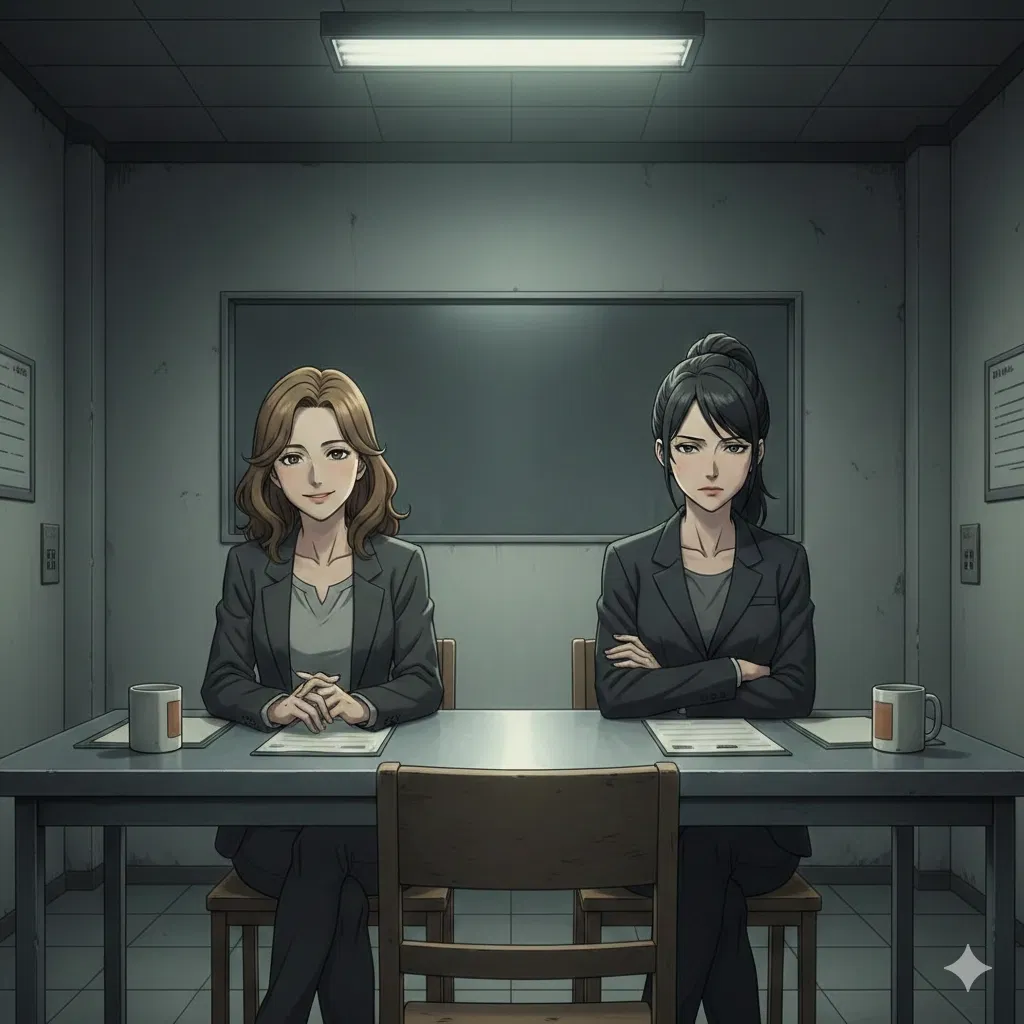 Good Cop/Bad Cop - Two lady detectives questioning you