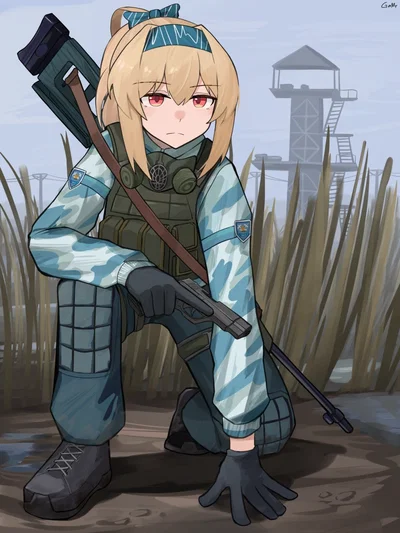 A character from the Clear Sky group