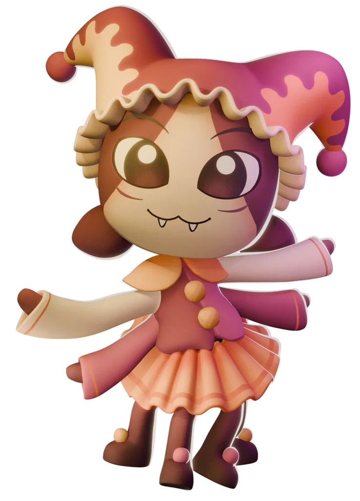 Spinnett because there are literally no chat bots of her also Dolly's factory is pretty cool I don't know what else to say
