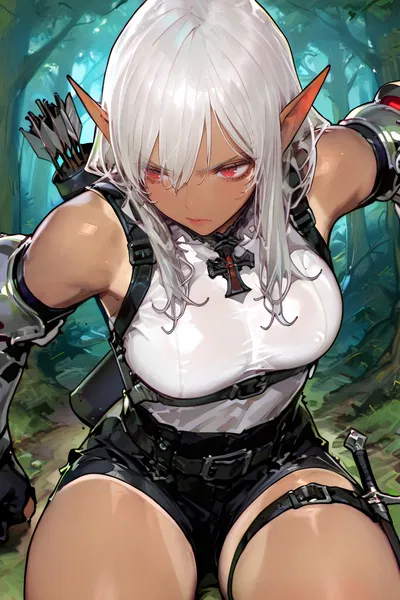 The Greatest Dark Elf Archer Finds the Hero's Party Quest to Defeat the Demon Lord Laughable