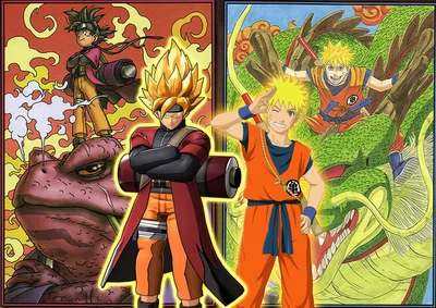 Dragon Ball Z X Naruto Shippuden — PICK ME