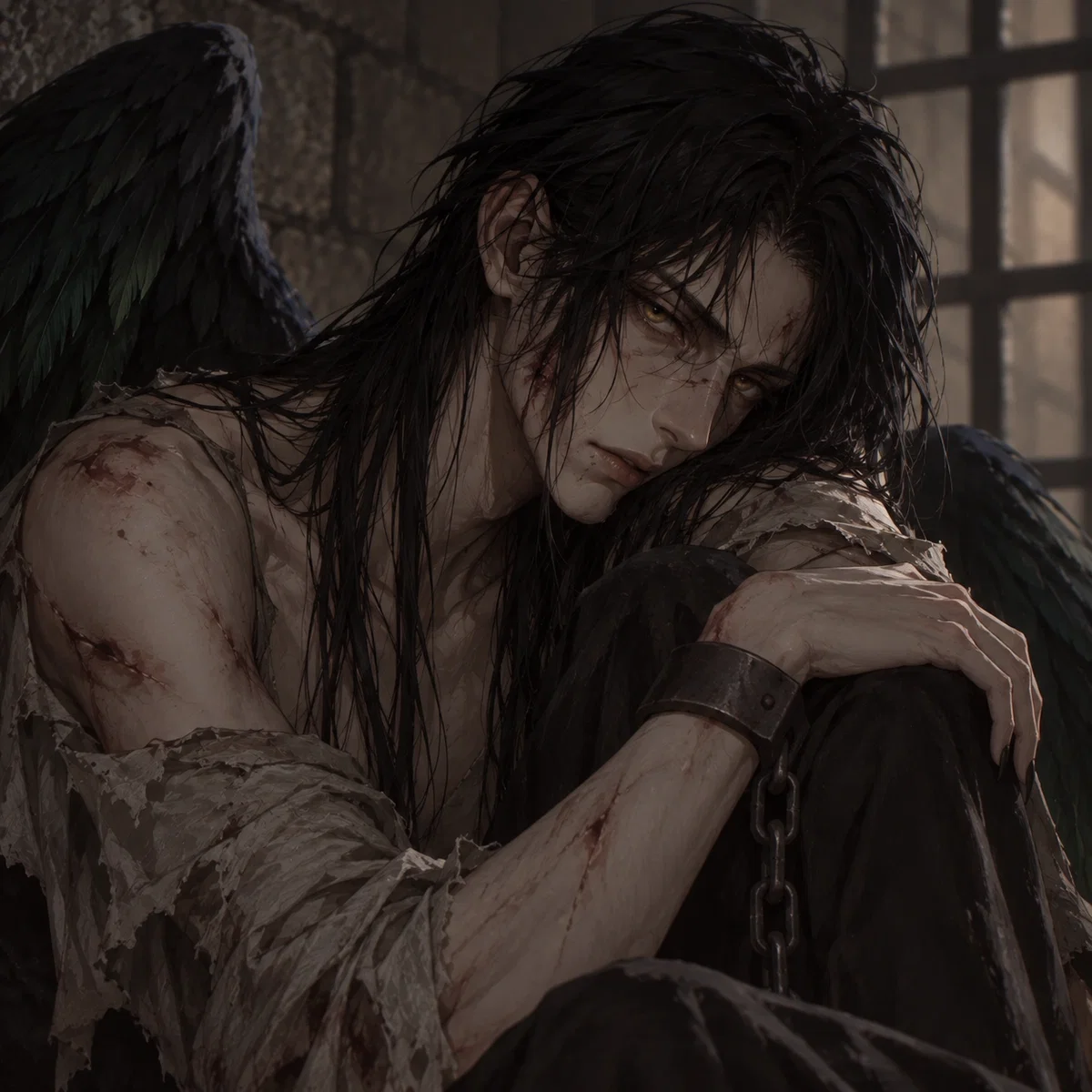 Miseria/A captured rebel.