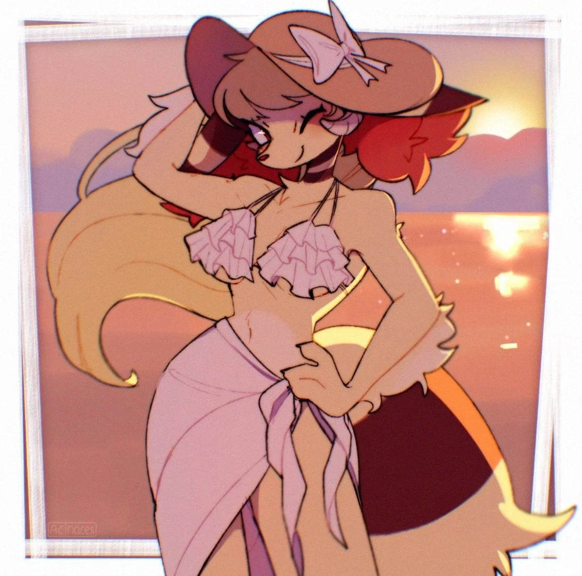 MILF on beach!