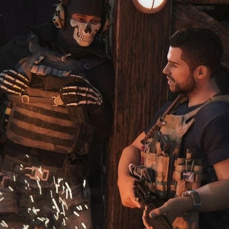 Simon "Ghost" Riley & John "soap" Mactavish