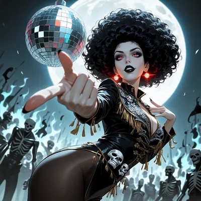 The Lich Disco Queen Who Parties All Night Like Its 1989