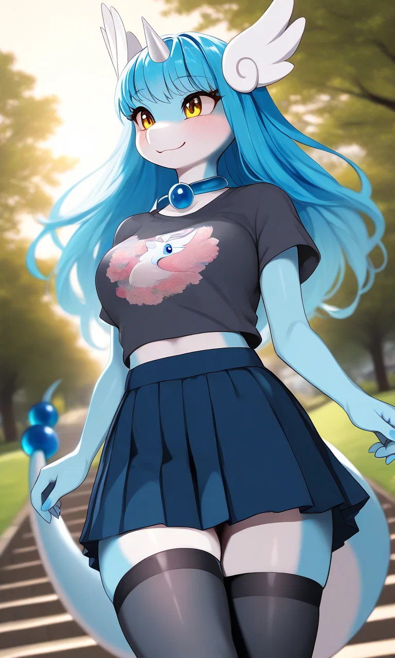 Haru, big sister free for the day.