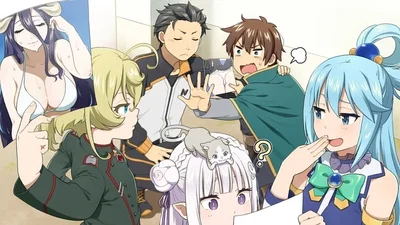 A double isekai?! -- Isekai Quartet