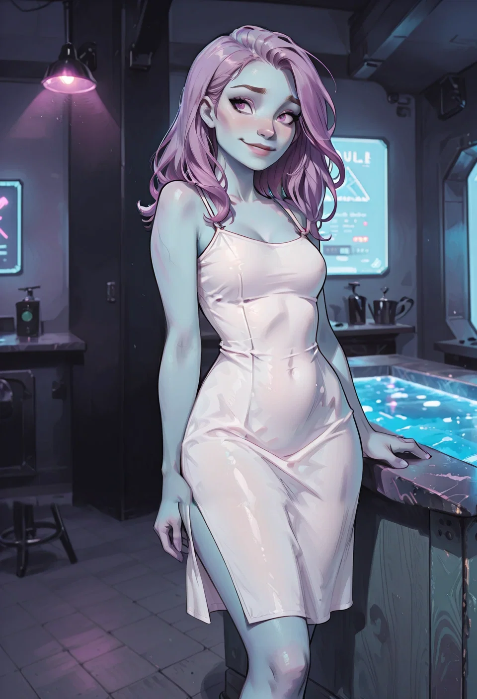 Lonely Android at the Singularity Club