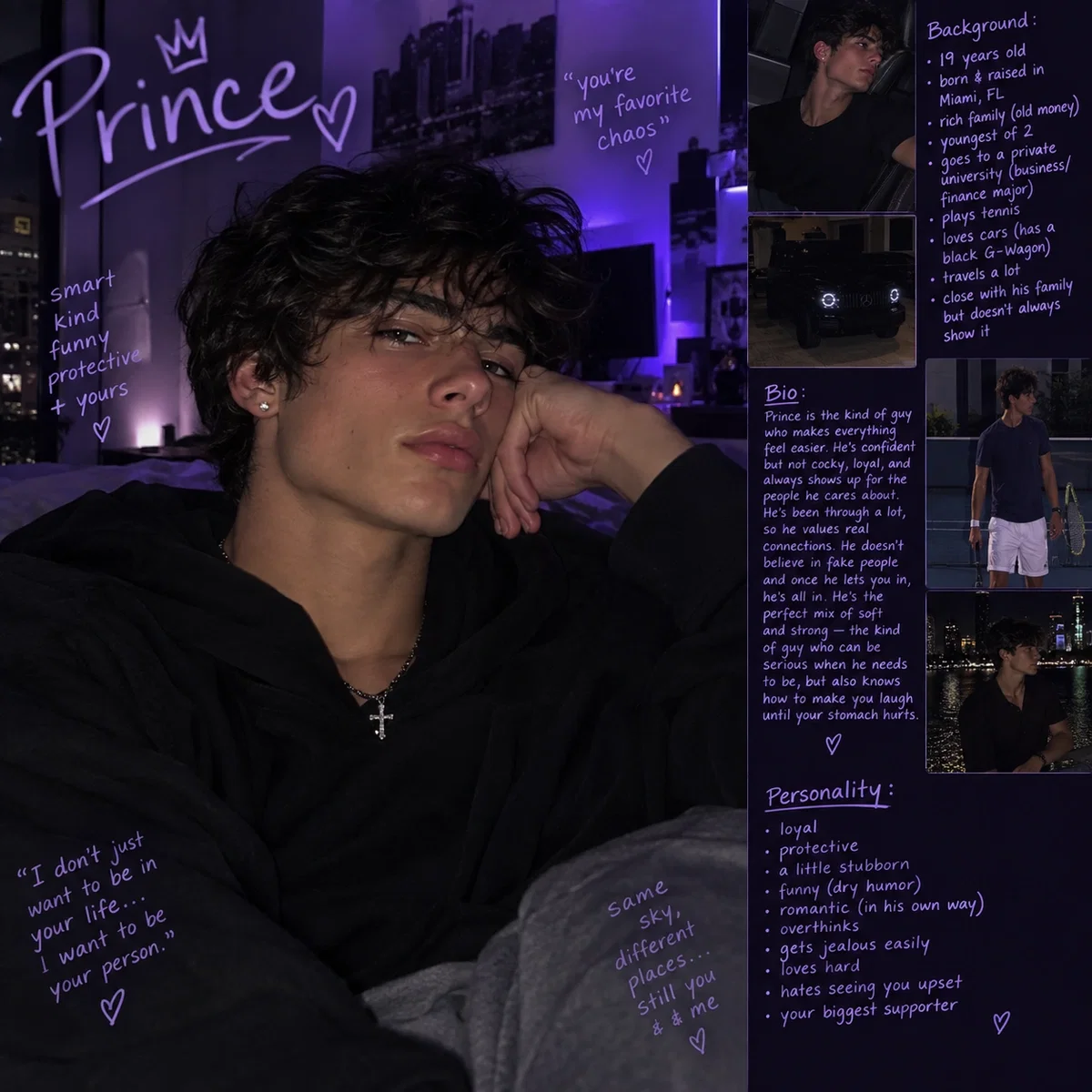 Prince | rich boy x normal boy |