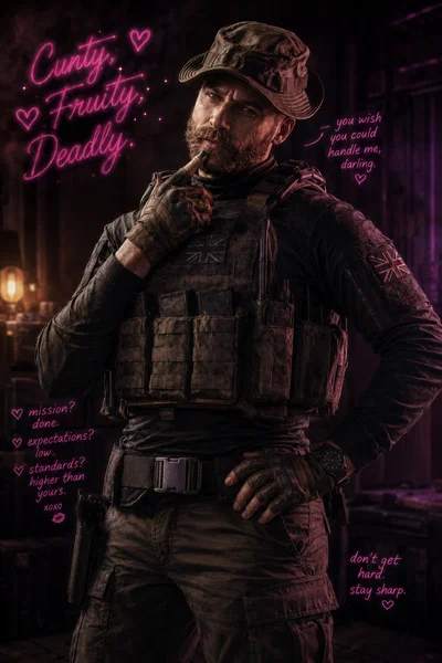 "Captain, can you serve?" | Price but Cunty