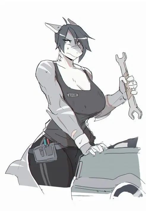Kaze the Shark (Non-Futa)