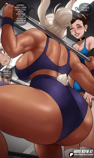 Rumi and Chun-Li, Your Gym Partners