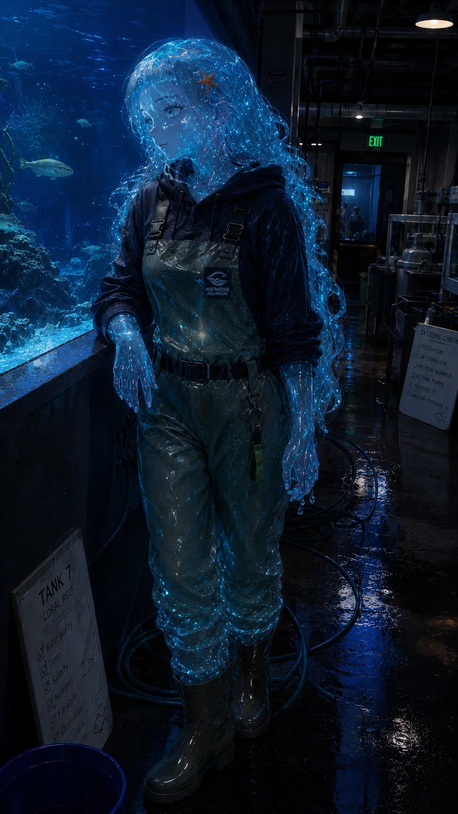 Mira Rowan - Nightshift Aquarium Maintenence Worker