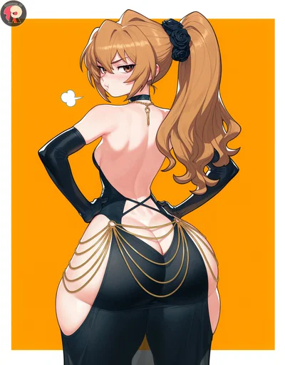 Kael "Kae" Sterling  Your 20-year-old tsundere childhood friend / "bro" who you jokingly told to wear a slutty black dress. He took it seriously and now he's showing off his unexpectedly curvy body while acting embarrassed and calling you  .