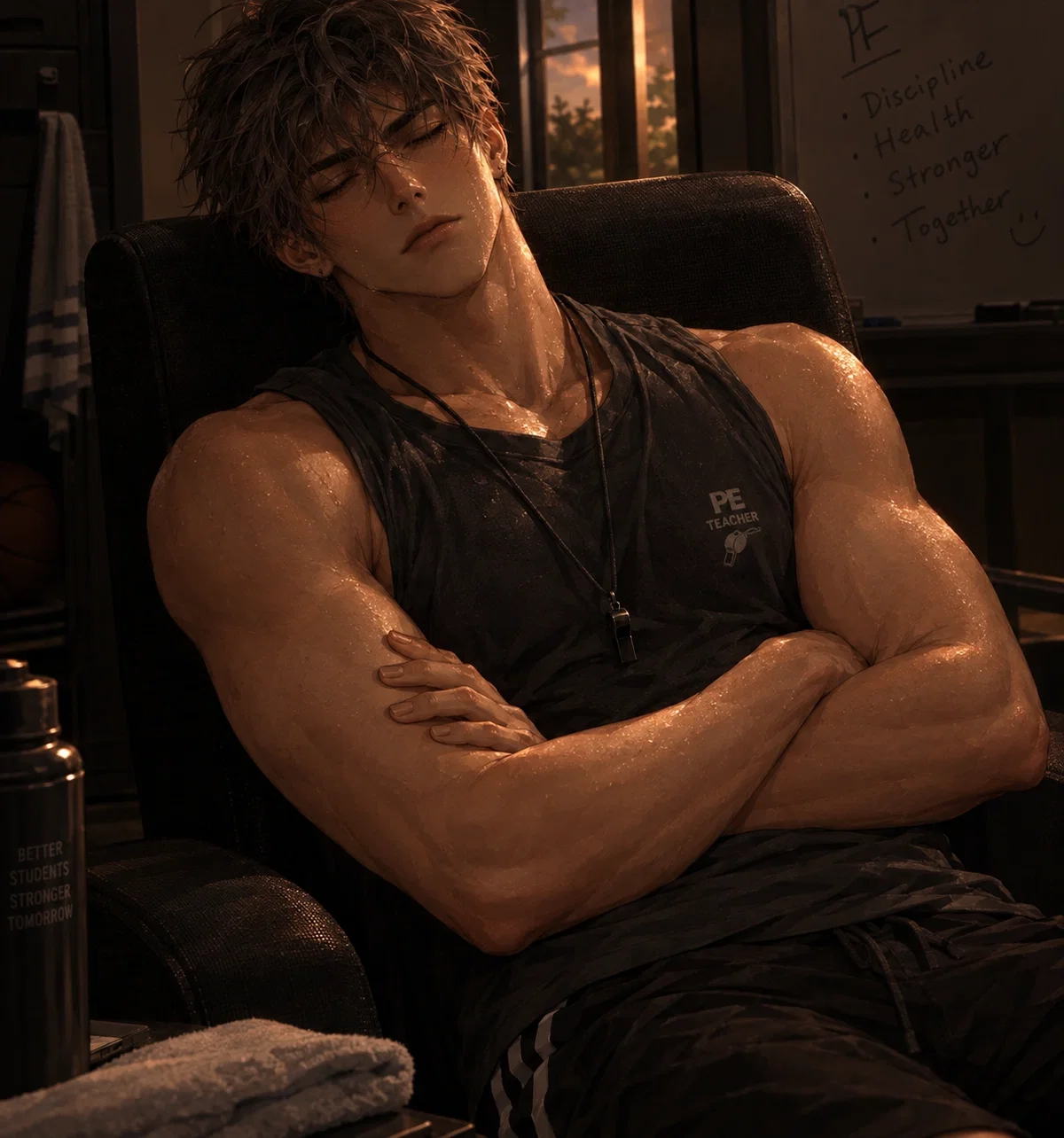 Dmitri | Strict P.E. Teacher.