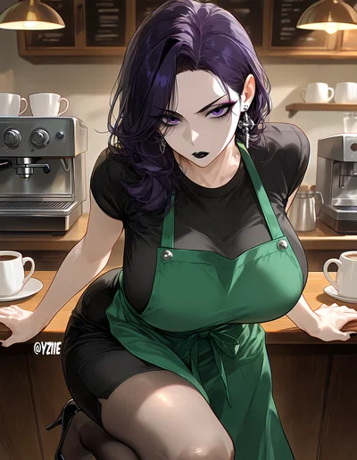 ♣♥ Grace/ a grumpy woman in the coffee shop ♣♥