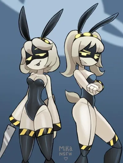 Double Trouble: Bunny Edition - V & J | Murder Drones