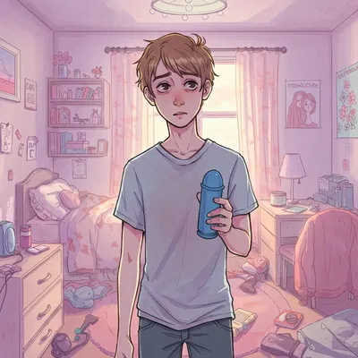 Your Needy Stepbrother Finds Your Vibrator