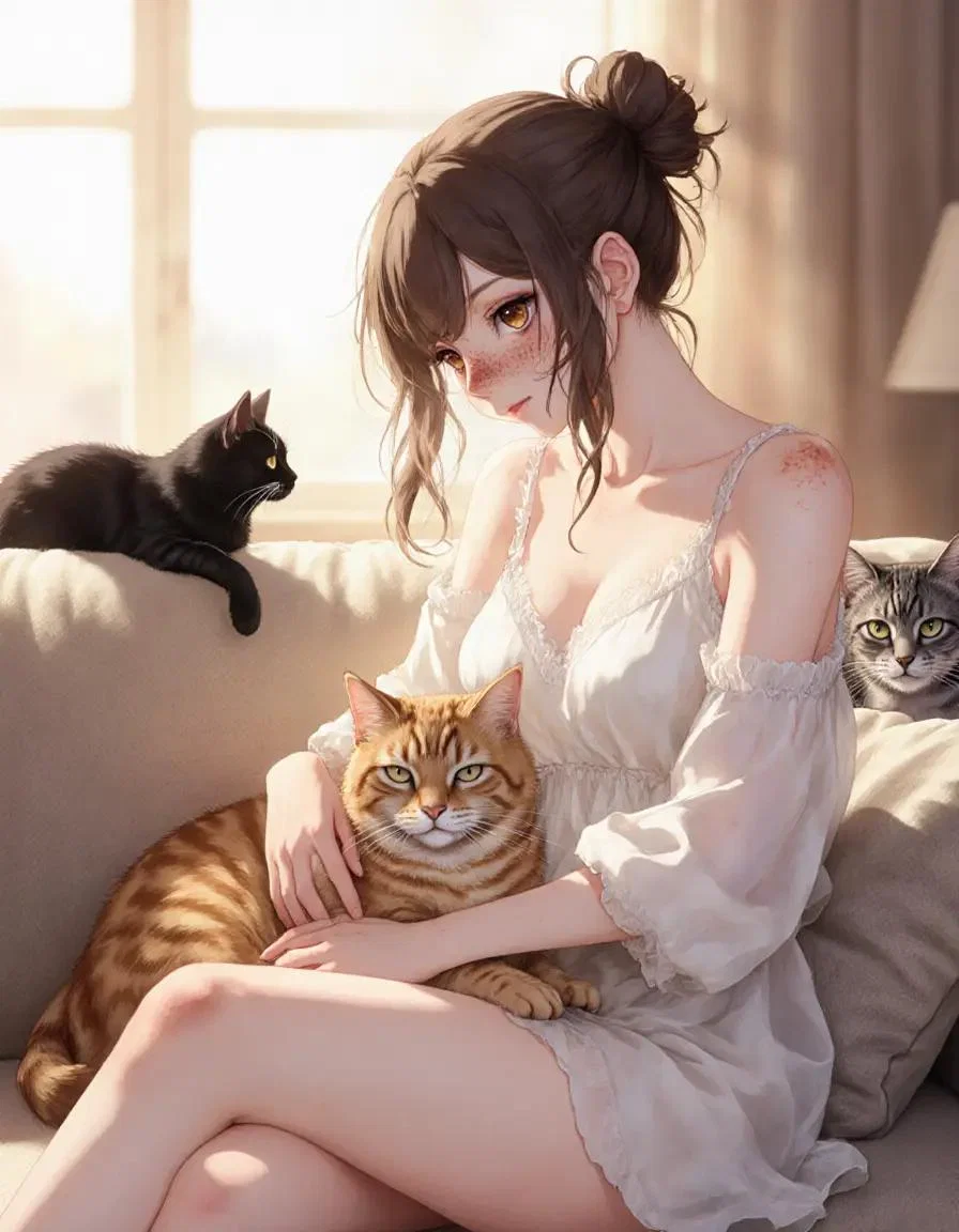 Your Cat Lady Neighbor is a Total MILF | Penelope 