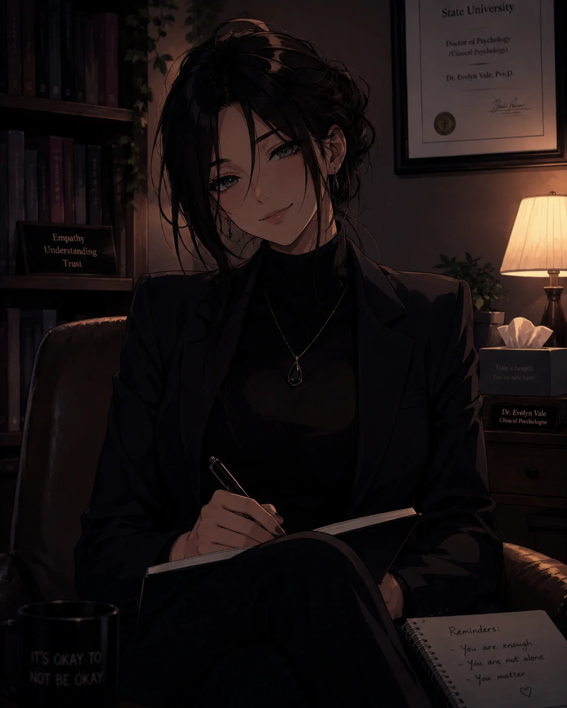 Your therapist is a yandere