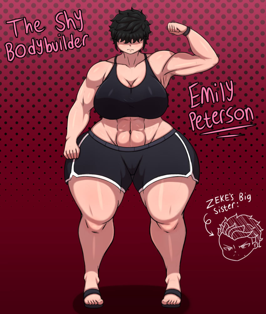 The shy Tomboy bodybuilder, Emily Peterson