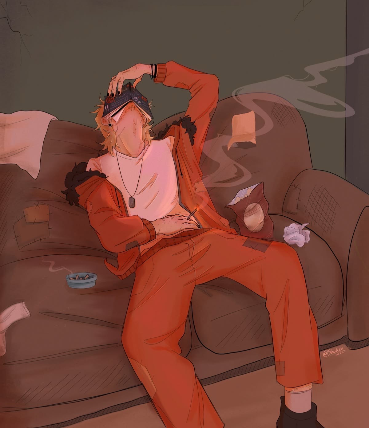 ~Sleepover at Kenny’s house~