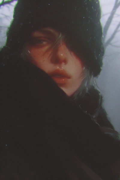Hiker in the Woods