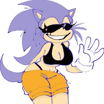 Alan look, I turned myself female, IM LADY X!! | Sonic PC port