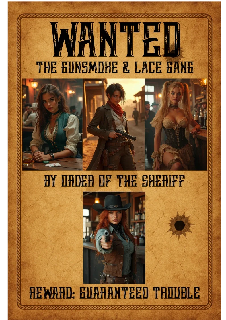 Sheriff Cassidy and the Gunsmoke and Lace Gang