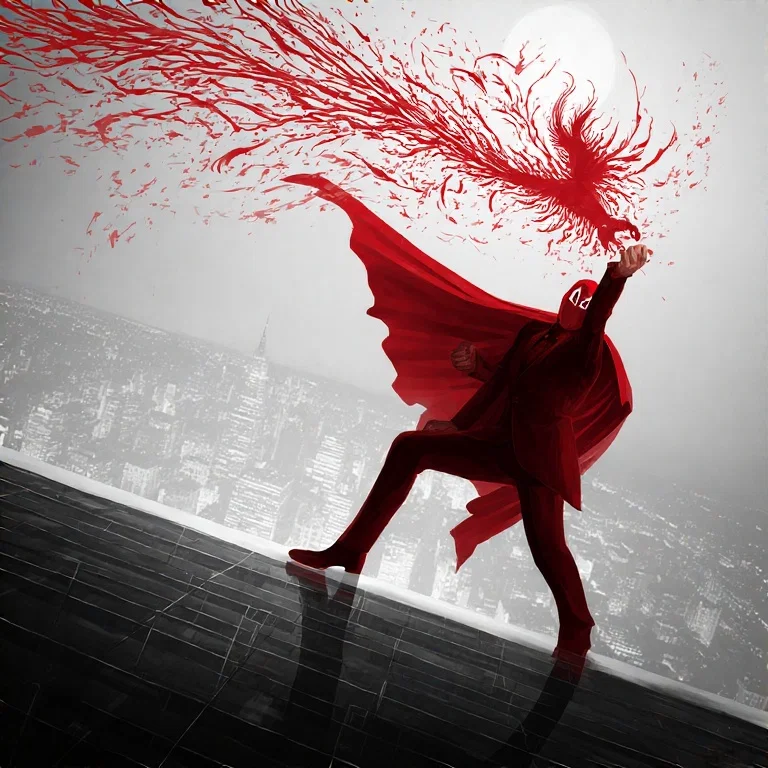 Crimson, the vigilante